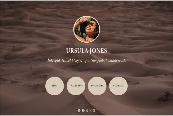 Ursula Jones – Traveller