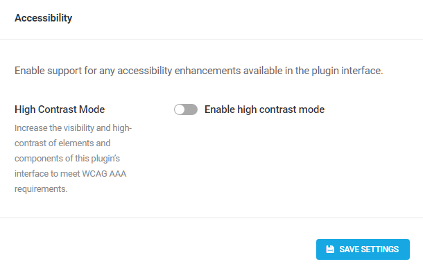 SmartCrawl accessibility option