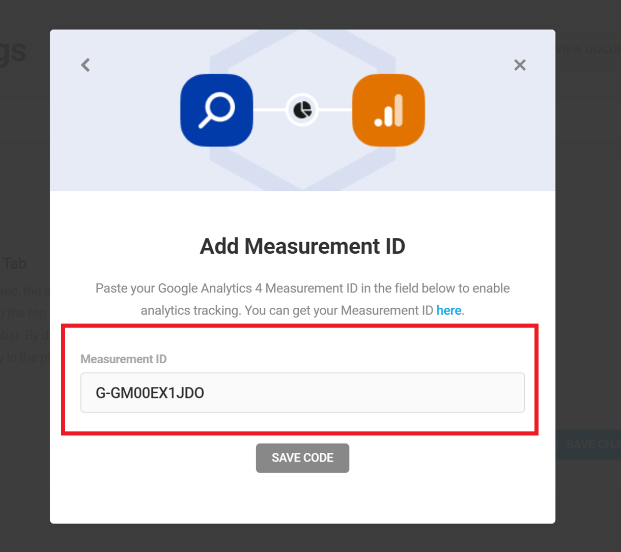 add measurement id