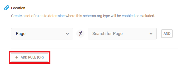 add OR rule for schema type