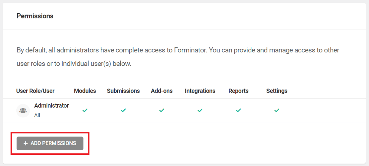 add permission