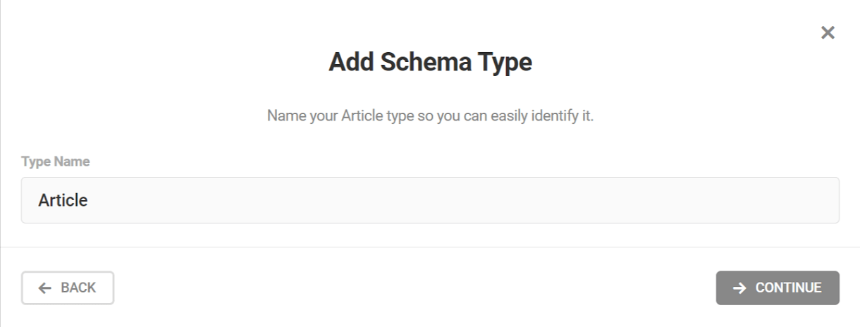 Name new schema type in SmartCrawl