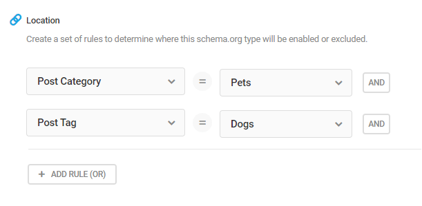 AND condition example