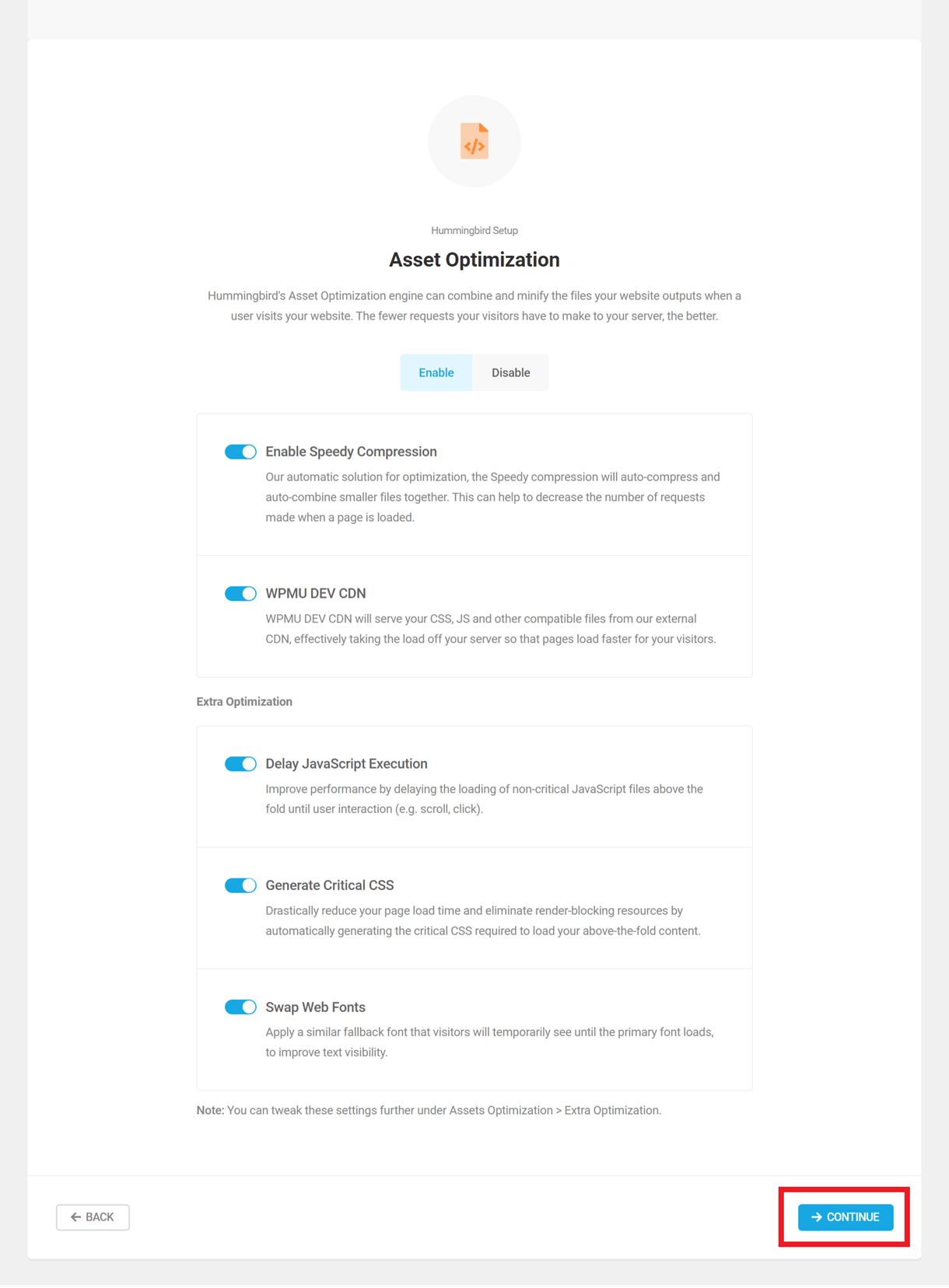 asset optimization options