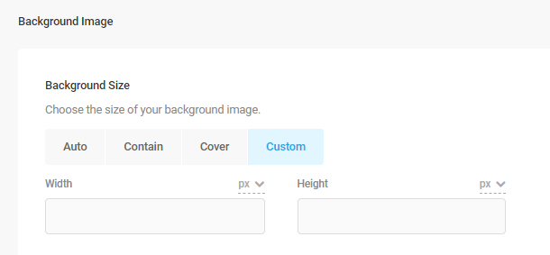 background size settings