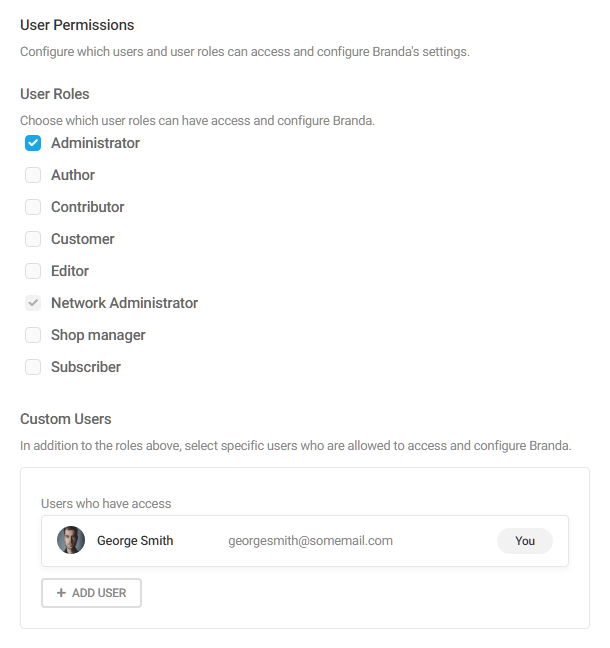 Branda-permissions-settings