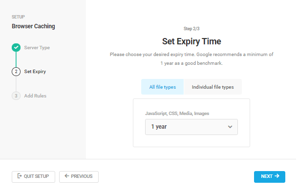 Set expiry time in Hummingbird browser caching