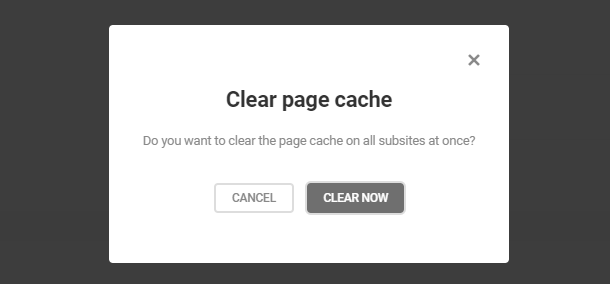 You’ll then be prompted to confirm the removal of the data.