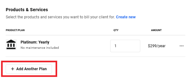 Billing a client in Client Billing