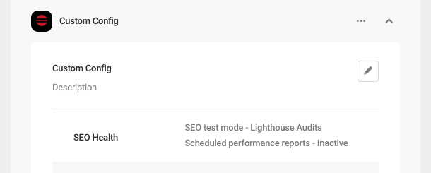 config details