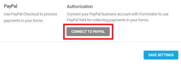 Connect PayPal to Forminator