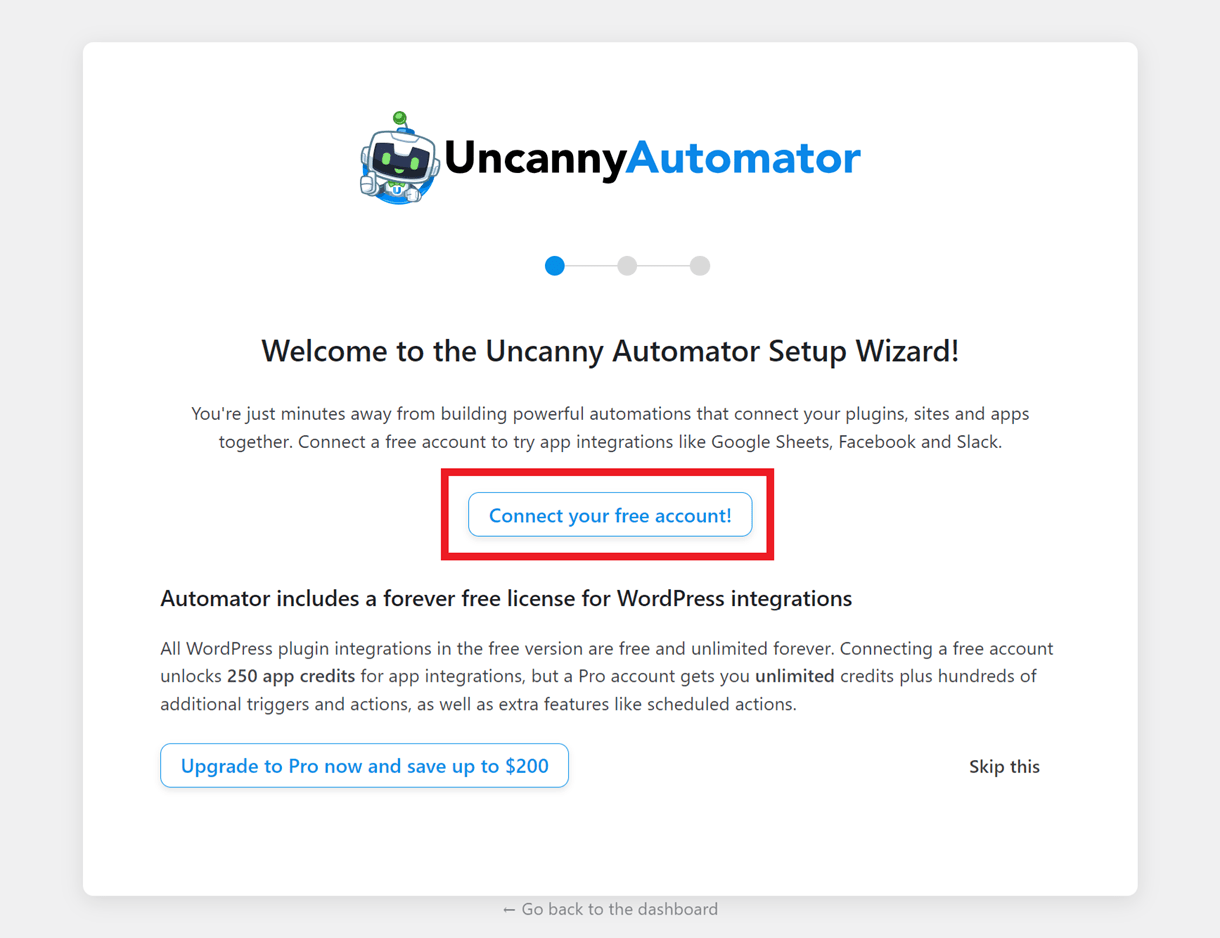 connect to uncanny automator