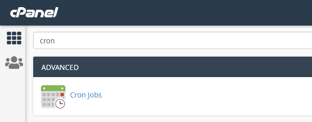 Add a new cron job in cPanel
