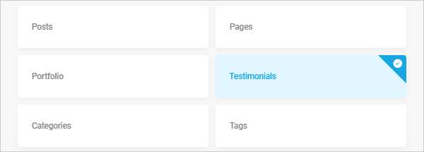 Hustle custom visibility options