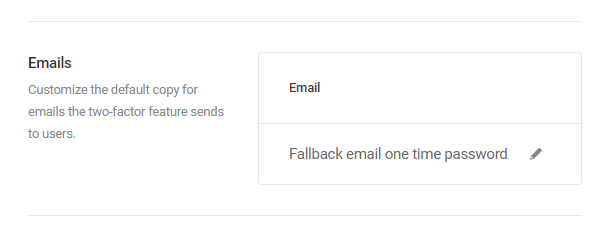 Customize 2FA email in Defender