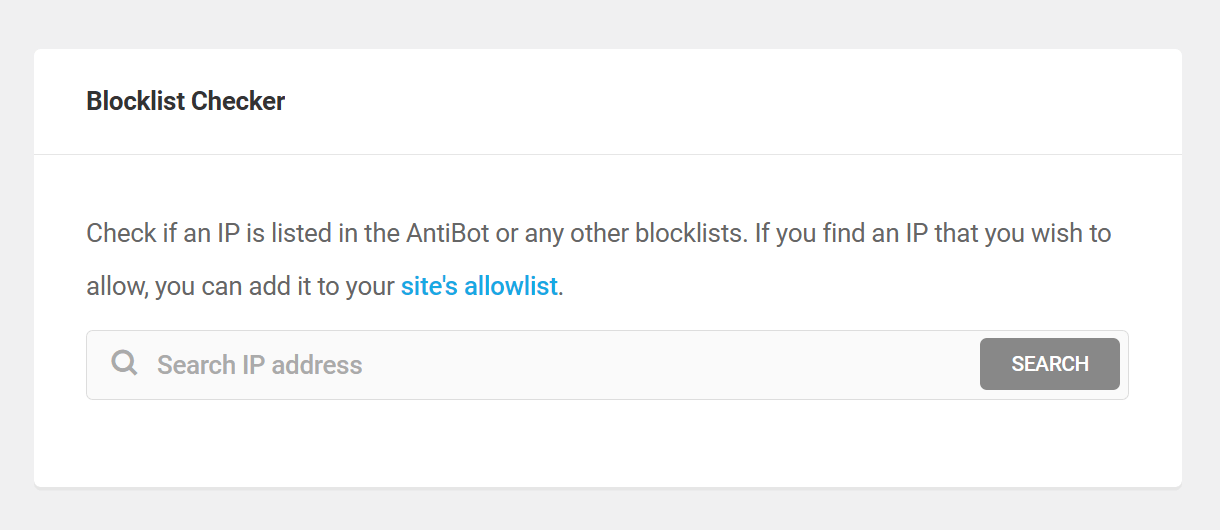 Defender AntiBot blocklist checker