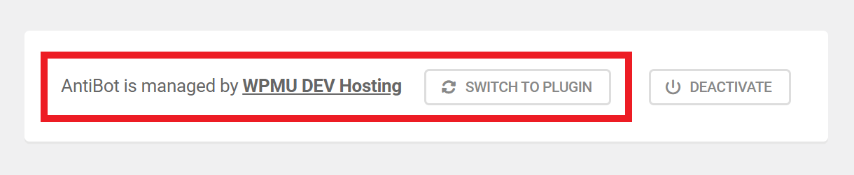 AntiBot can be managed by hosting or plugin