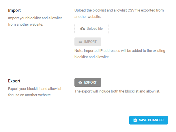 Import or export IP blocklist in Defender firewall