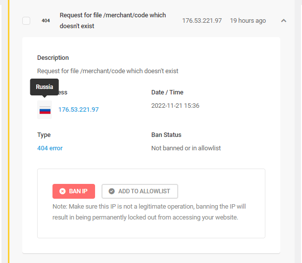 Firewall log details in Defender