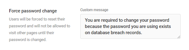 Customize message in Defender's Pwned Passwords feature