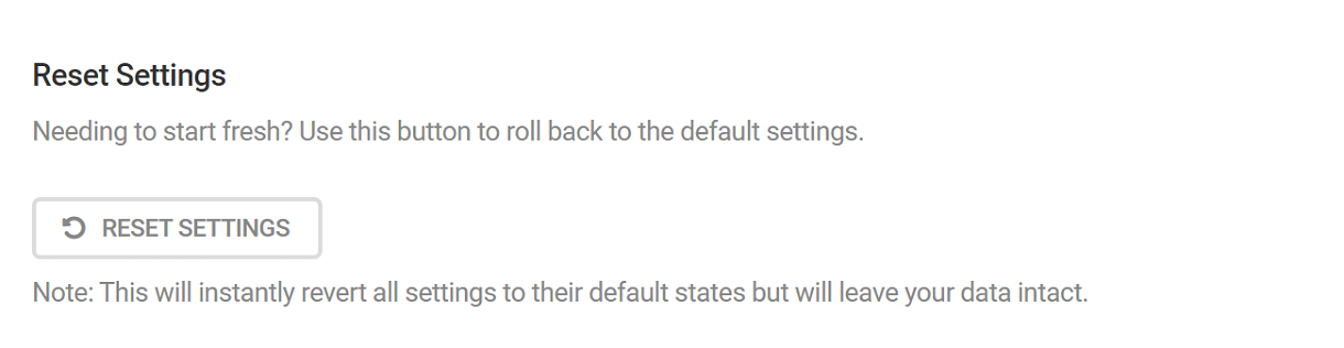 defender reset settings