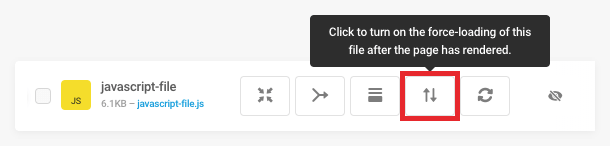 Defer button tooltip