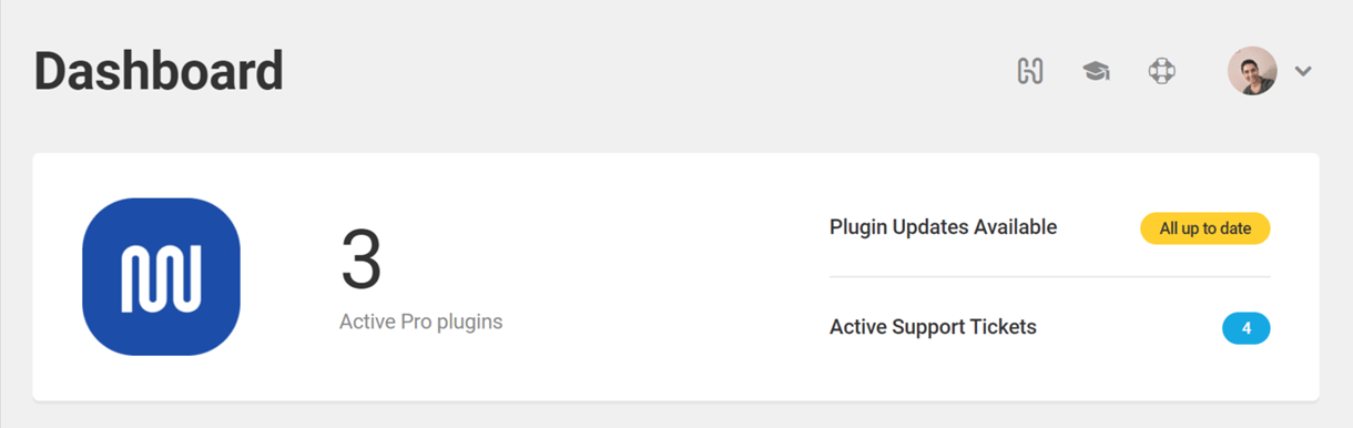 WPMU DEV Dashboard overview