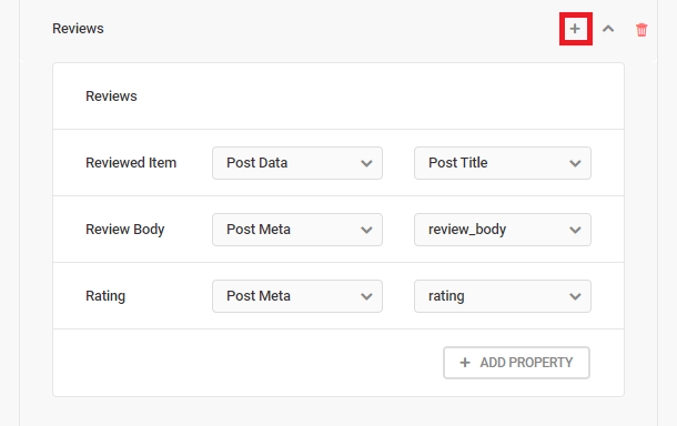 Duplicating a collection property