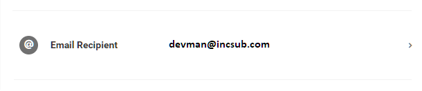 Hub 2.0 Update notification email recipient