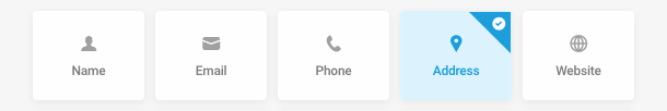 Add an address field to a form