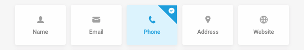 Add a Phone field to a form