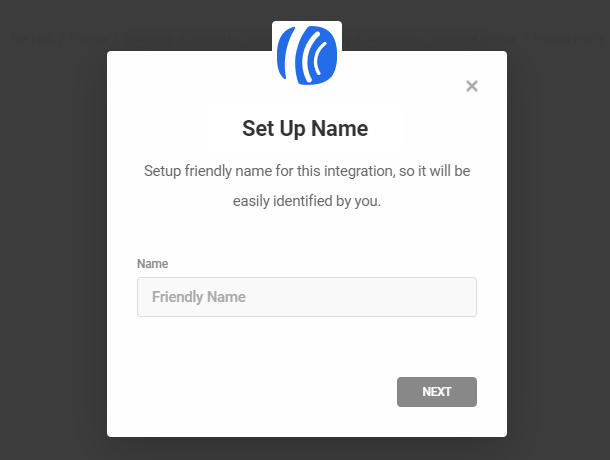 Add a name to Aweber integration