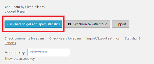 View anti-spam stats at CleanTalk