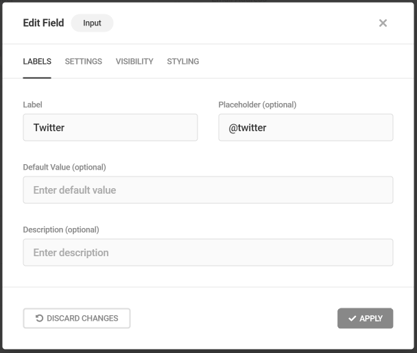 Create field to show conditionally in Forminator form