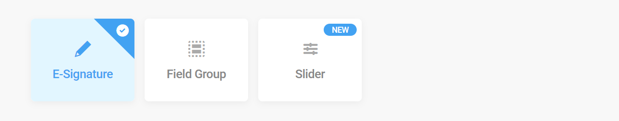 Add an e-Signature field to a form