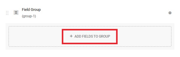 Add fields to a Forminator Field Group