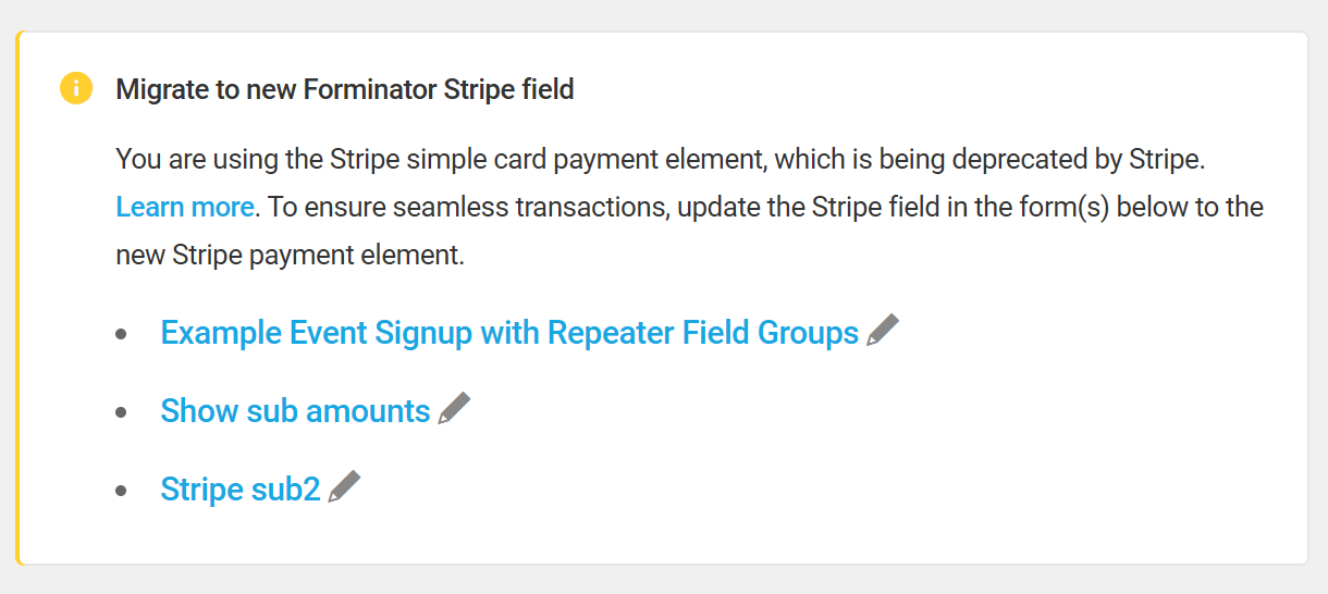 Migrate to the new Stripe OCS