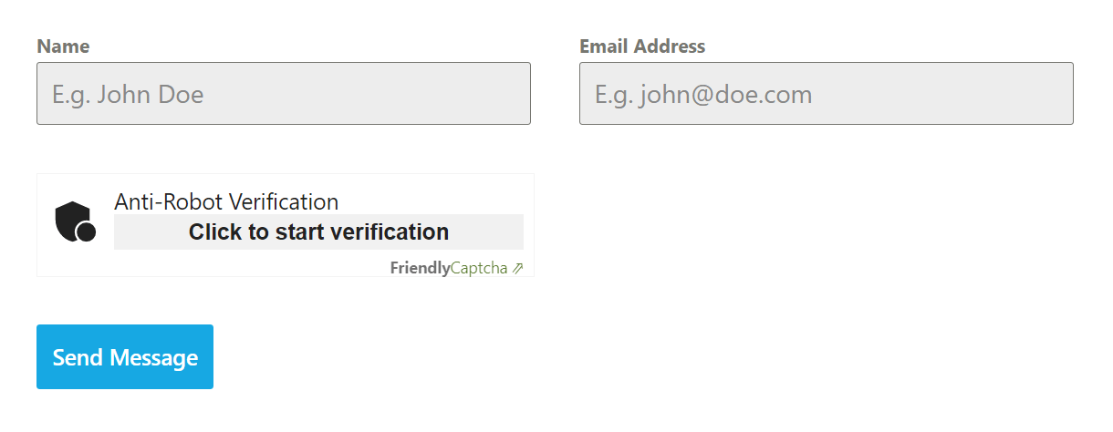 Friendly Captcha in a Forminator form