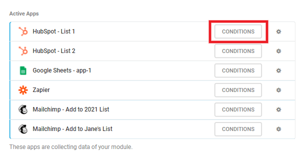 Send data conditionally to 3rd-party apps in Forminator