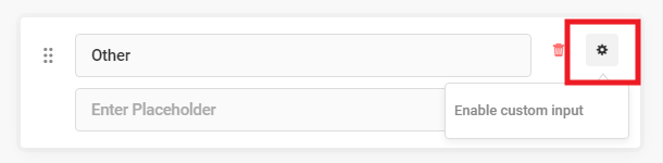 Enable custom answer in a Forminator poll