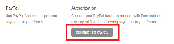 Connect PayPal payment gateway in Forminator