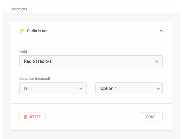 Configure conditions for form submission behavior in Forminator
