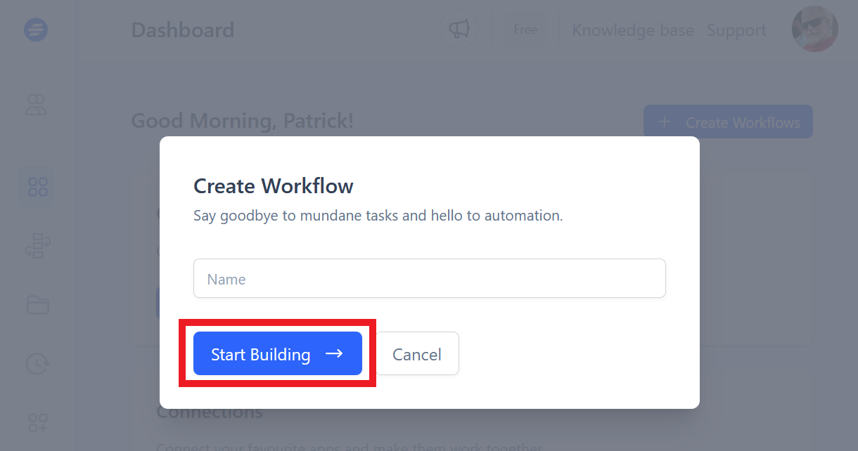 Name a new SureTriggers workflow