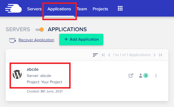 Accessing FTP accounts at Cloudways