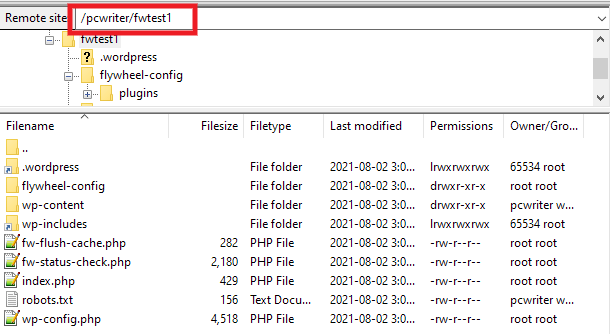 Finding WordPress install path at Flywheel