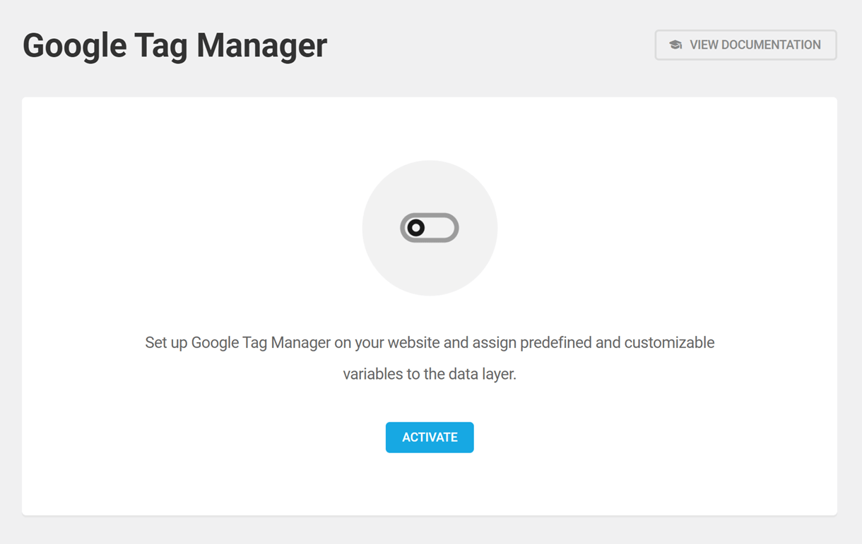 google tag manager