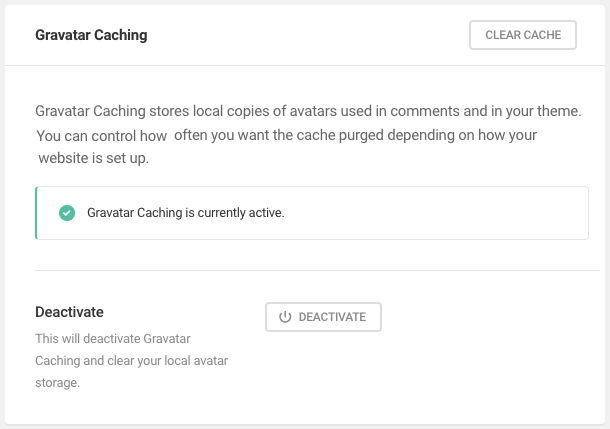 Active Gravatar Caching