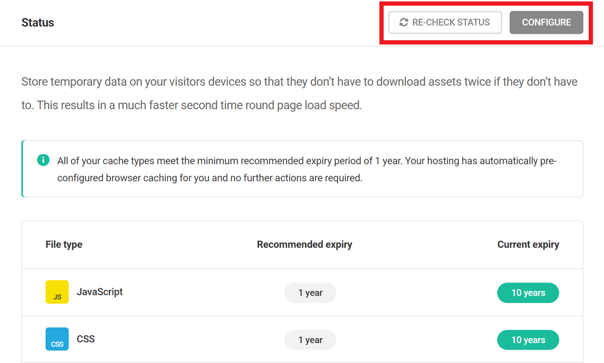 hb browser caching
