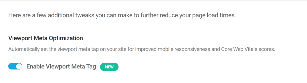 hb viewport meta optimization