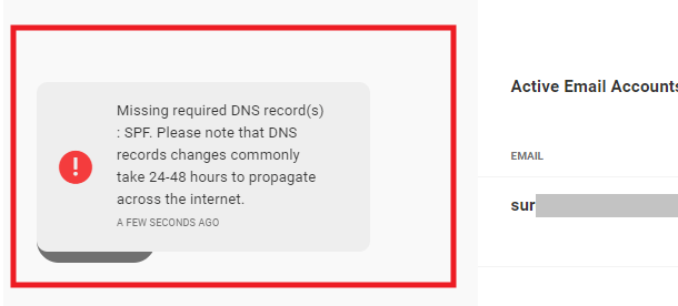 Hub2 emails SPF error
